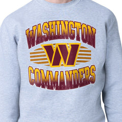 Starter Team Grit Graphic Fleece Pullover Sweatshirt - Washington Commanders Pullover