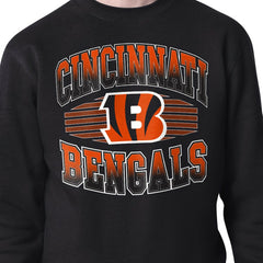 Starter Team Grit Graphic Fleece Pullover Sweatshirt - Cincinnati Bengals Pullover