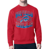 Starter Team Grit Graphic Fleece Pullover Sweatshirt - Buffalo Bills Pullover