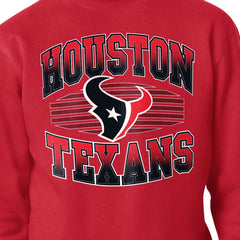 Starter Team Grit Graphic Fleece Pullover Sweatshirt - Houston Texans Pullover
