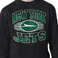 Starter Team Grit Graphic Fleece Pullover Sweatshirt - New York Jets Pullover