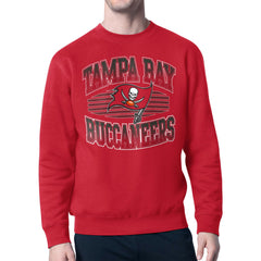 Starter Team Grit Graphic Fleece Pullover Sweatshirt - Tampa Bay Buccaneers Pullover