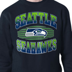 Starter Team Grit Graphic Fleece Pullover Sweatshirt - Seattle Seahawks Pullover