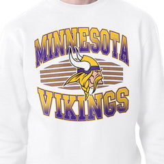 Starter Team Grit Graphic Fleece Pullover Sweatshirt - Minnesota Vikings Pullover
