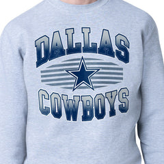 Starter Team Grit Graphic Fleece Pullover Sweatshirt - Dallas Cowboys Pullover