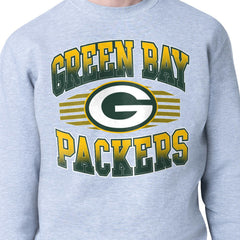 Starter Team Grit Graphic Fleece Pullover Sweatshirt - Green Bay Packers Pullover