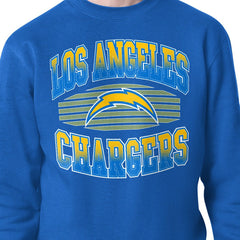 Starter Team Grit Graphic Fleece Pullover Sweatshirt - Los Angeles Chargers Pullover