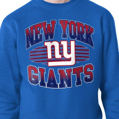 Starter Team Grit Graphic Fleece Pullover Sweatshirt - New York Giants Pullover