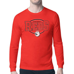 Red Cincinnati Reds Starter Team Track Graphic Long Sleeve T-Shirt