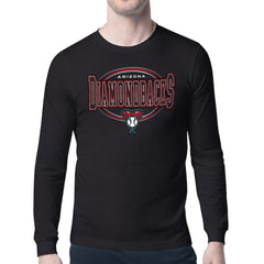 Black Arizona Diamondbacks Starter Team Track Graphic Long Sleeve T-Shirt