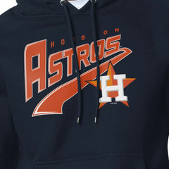 Navy Houston Astros Starter Modern Tailsweep Fleece Tri-Blend Pullover Hoodie