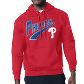 Red Philadelphia Phillies Starter Modern Tailsweep Fleece Tri-Blend Pullover Hoodie