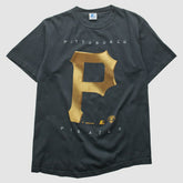 Black Pittsburgh Pirates Starter 90s T-Shirt