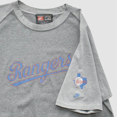 Gray Texas Rangers Nike 2000s T-Shirt