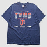 Blue Minnesota Twins Hanes 1993 T-Shirt