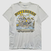 White Pittsburgh Pirates Hanes 90s T-Shirt