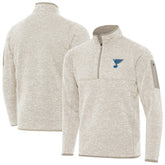 NHL St. Louis Blues Antigua Fortune Quarter-Zip Pullover Jacket