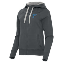NHL St. Louis Blues Antigua Women's Victory Full-Zip Hoodie