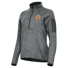 NHL Boston Bruins Antigua Women's Fortune Half-Zip Pullover