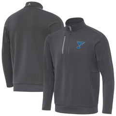 NHL St. Louis Blues Antigua Generation Quarter-Zip Pullover Top
