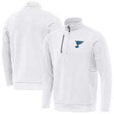 NHL St. Louis Blues Antigua Generation Quarter-Zip Pullover Top