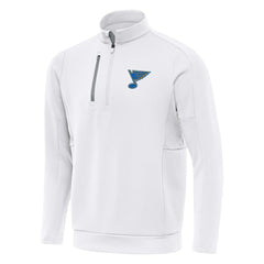NHL St. Louis Blues Antigua Generation Quarter-Zip Pullover Top