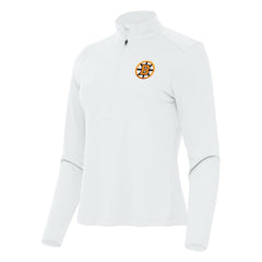 NHL Boston Bruins Antigua Women's Tribute Half-Zip Pullover