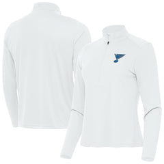 NHL St. Louis Blues Antigua Women's Tribute Half-Zip Pullover