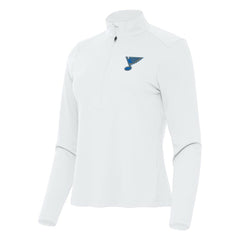 NHL St. Louis Blues Antigua Women's Tribute Half-Zip Pullover