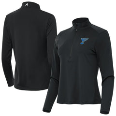 NHL St. Louis Blues Antigua Women's Tribute Half-Zip Pullover