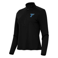 NHL St. Louis Blues Antigua Women's Tribute Half-Zip Pullover