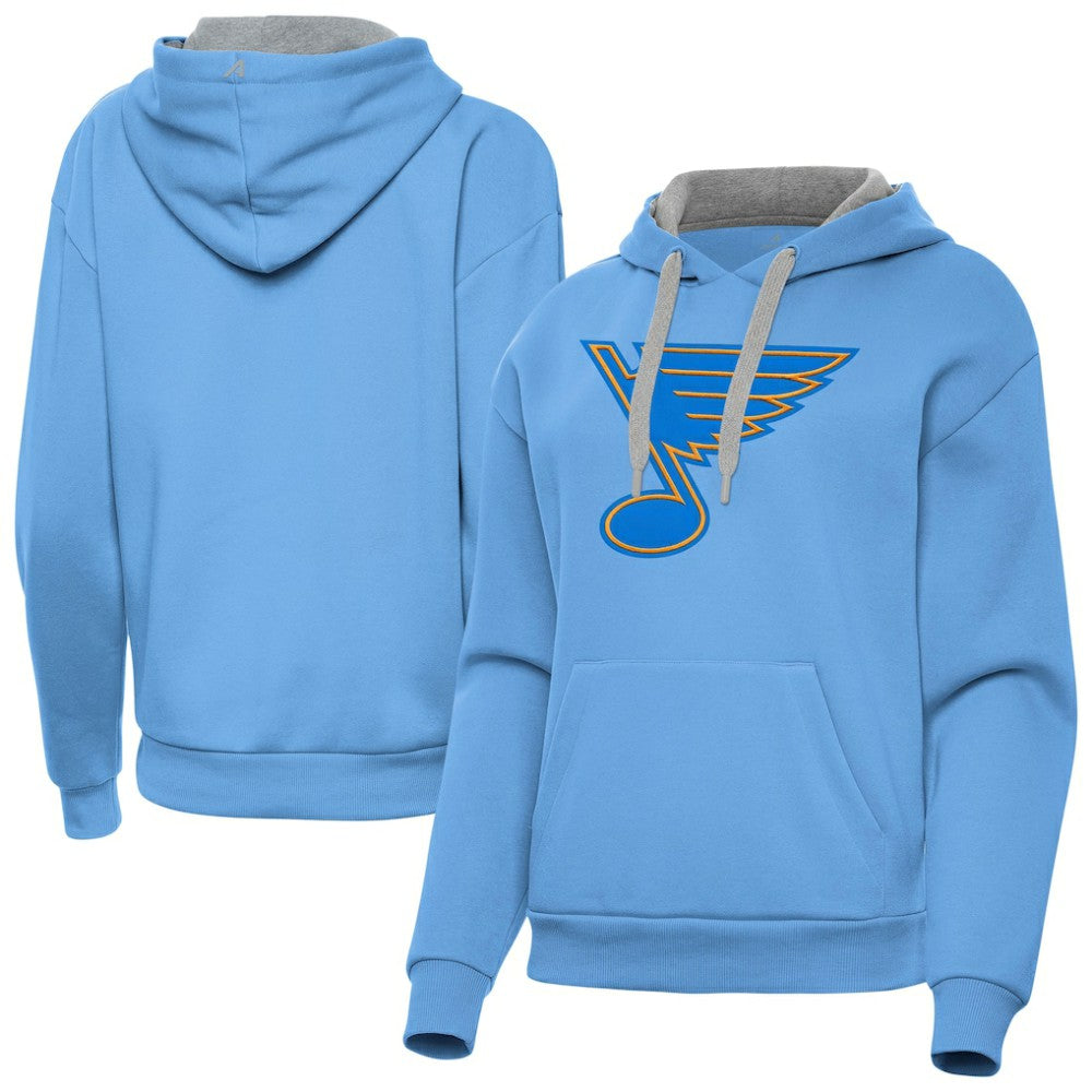 NHL St. Louis Blues Antigua Women's Victory Pullover Hoodie