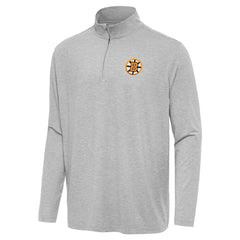 NHL Boston Bruins Antigua Hunk Lightweight Quarter-Zip Pullover