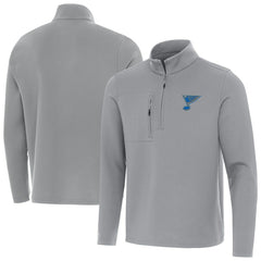 NHL St. Louis Blues Antigua Insider Quarter-Zip Pullover