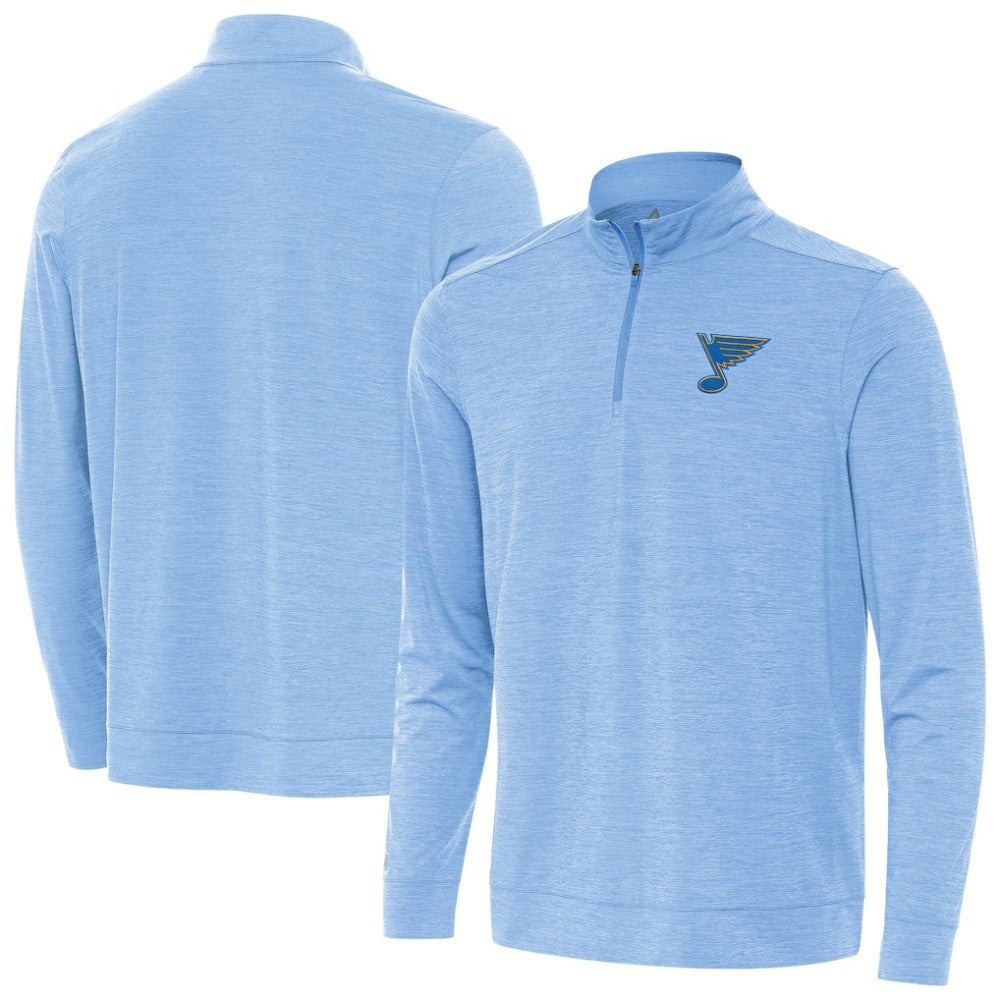 NHL St. Louis Blues Antigua Bright Quarter-Zip Pullover
