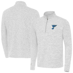 NHL St. Louis Blues Antigua Cause Quarter-Zip Jacket