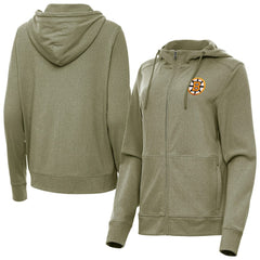 NHL Boston Bruins Antigua Women's Seeker Full-Zip Hoodie