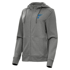 NHL St. Louis Blues Antigua Women's Seeker Full-Zip Hoodie