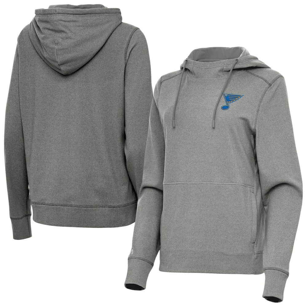 NHL St. Louis Blues Antigua Women's Justice Pullover Hoodie