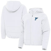 NHL St. Louis Blues Antigua Women's Raglan Universe Full-Zip Hooded Jacket