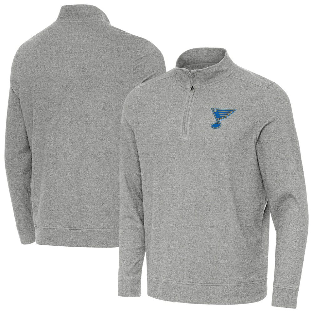 NHL St. Louis Blues Antigua Subtle Quarter-Zip Sweatshirt