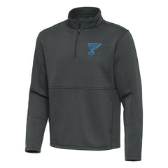 NHL St. Louis Blues Antigua Twist Quarter-Zip Pullover Jacket