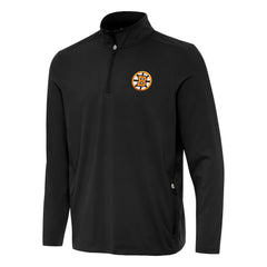 NHL Boston Bruins Antigua Perilous Quarter-Zip Sweatshirt