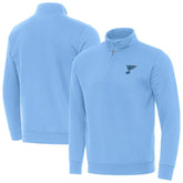 NHL St. Louis Blues Antigua Victory Quarter-Zip Pullover Top