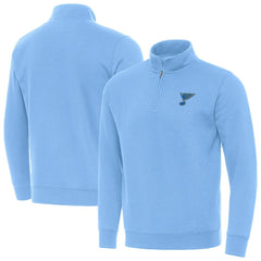 NHL St. Louis Blues Antigua Victory Quarter-Zip Pullover Top
