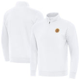 NHL Boston Bruins Antigua Victory Quarter-Zip Pullover Top