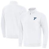 NHL St. Louis Blues Antigua Victory Quarter-Zip Pullover Top