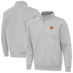 NHL Boston Bruins Antigua Victory Quarter-Zip Pullover Top