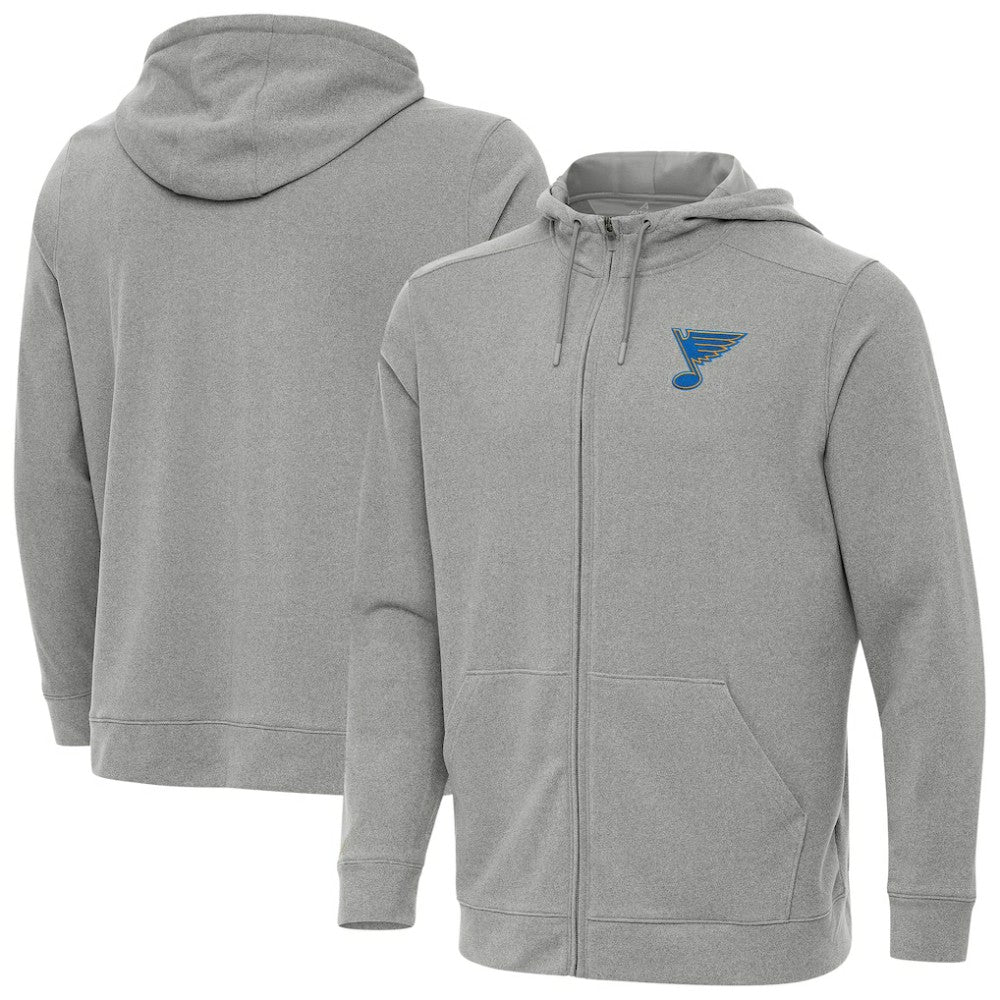NHL St. Louis Blues Antigua Effortless Full-Zip Hoodie