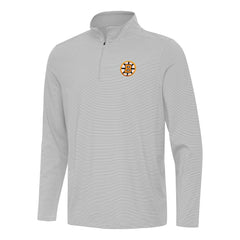 NHL Boston Bruins Antigua Twine Quarter-Zip Pullover